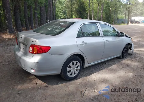 2009 Toyota Corolla Le z USA, uszkodzony, nr VIN 2T1BU40E79C171136